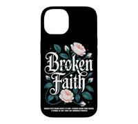 Custodia per iPhone 14 Arte Resiliente con Design Floreale Vintage