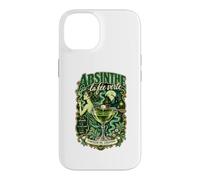 Custodia per iPhone 14 Assenzio La Fée Verte - Cocktail Fata Verde