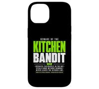 Custodia per iPhone 14 Attenzione al bandito della cucina Pickleball
