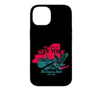 Custodia per iPhone 14 AVVENTURA URBANA VINTAGE A NEW YORK