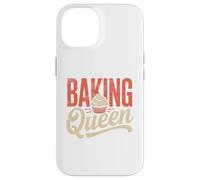 Custodia per iPhone 14 Baking Queen Crowned Chef Cute Baking Lover