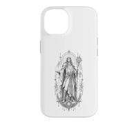 Custodia per iPhone 14 Baldr Norse Dio della Luce Sacra Rune Mitologia Opera D'arte