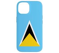 Custodia per iPhone 14 Bandiera Santa Lucia