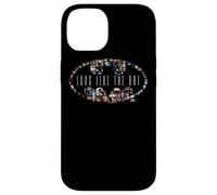 Custodia per iPhone 14 Batman 80 Years Long Live the Bat Shield Logo