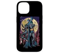Custodia per iPhone 14 Batman and Catwoman Paint the Town