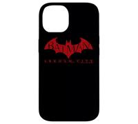 Custodia per iPhone 14 Batman: Arkham City Red Bat