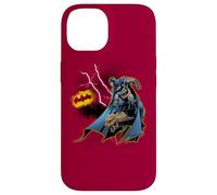 Custodia per iPhone 14 Batman Gargoyle Lightning Strikes