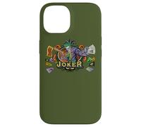 Custodia per iPhone 14 Batman King of Crazy