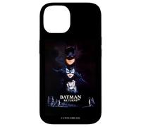 Custodia per iPhone 14 Batman Returns Batman Catwoman Penguin Poster
