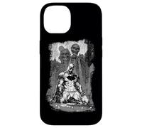 Custodia per iPhone 14 Batman Sketchy Shadows
