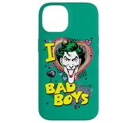 Custodia per iPhone 14 Batman The Joker Joker I Heart Bad Boys