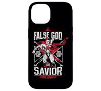 Custodia per iPhone 14 Batman v Superman False God or Savior