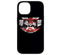 Custodia per iPhone 14 Batman v Superman Ultimate Face Off