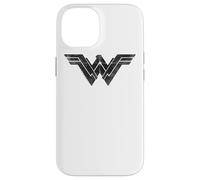 Custodia per iPhone 14 Batman v Superman Wonder Woman Folded and Distressed