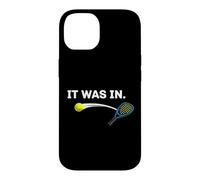 Custodia per iPhone 14 Battuta Divertente Sul Padel - C'era Dentro - Citazione Sul