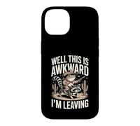 Custodia per iPhone 14 Beh, questo è imbarazzante, lascio Frog Raccoon