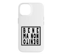 Custodia per iPhone 14 Bene ma non... Antifascista, Bella ciao, resistenza, Italia