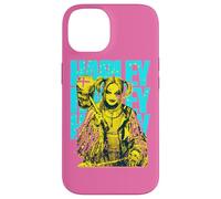 Custodia per iPhone 14 Birds of Prey Harley Quinn Painted