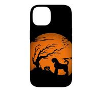 Custodia per iPhone 14 Black Russian Terrier Halloween Blackie BRT Chornyi Dog