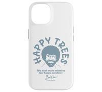 Custodia per iPhone 14 Bob Ross We Don't Make Mistakes