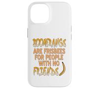 Custodia per iPhone 14 Boomerang frisbee ritorno umorismo ironia battuta