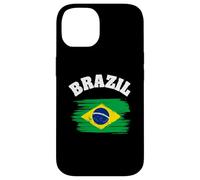 Custodia per iPhone 14 Brazil National Flag Country Pride Roots Vintage Gift