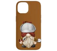 Custodia per iPhone 14 British Detective Gnome Costume For Women Funny Sherlock