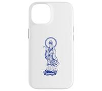 Custodia per iPhone 14 Buddha Quan Yin Buddismo Buddista Pratica spirituale