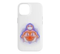 Custodia per iPhone 14 Buddhabrot Fractal Art - Geometria della Meditazione Cosmica Sacra