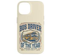 Custodia per iPhone 14 Bus Driver of the Year Vintage Fun Appreciation