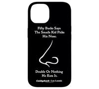 Custodia per iPhone 14 Caddyshack Double or Nothing He Eats It