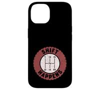 Custodia per iPhone 14 Cambio manuale a 5 marce - Shift Happens Funny