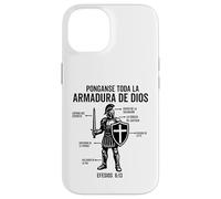 Custodia per iPhone 14 Camiseta cristiana en espanol Versiculo Cristiani spagnoli
