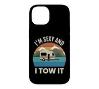 Custodia per iPhone 14 Camper Trailer Campeggio Vintage Sexy E Io Traino It
