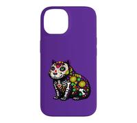 Custodia per iPhone 14 Capybara Mexican Sugar Skull Calavera Viva Mexico Party