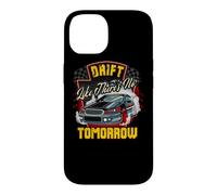 Custodia per iPhone 14 Car Drifting Competition Quote Muscle Cars for Men