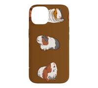 Custodia per iPhone 14 Carino tipi di porcellini d'India per i proprietari e gli amanti della cavia