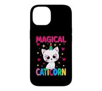 Custodia per iPhone 14 Cat and Unicorn Caticorn Magical Funny Kitten Cats Lovers