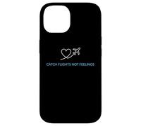 Custodia per iPhone 14 Cattura voli non sentimenti Viaggio Mood Adventure