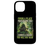 Custodia per iPhone 14 Cecchini Jungle Sniper Soldiers T Cecchini