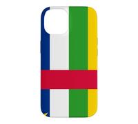 Custodia per iPhone 14 Central African Republic Flag Colors Central Africans
