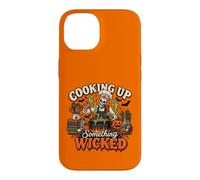 Custodia per iPhone 14 Chef Cook Halloween Cucinare qualcosa di malvagio ristorante