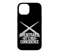 Custodia per iPhone 14 Chemtrails Teoria della cospirazione e controllo segreto del tempo