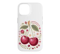 Custodia per iPhone 14 Cherry Sweet Little Stone Fruit Cherry Lover