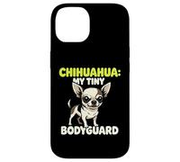 Custodia per iPhone 14 Chihuahua My Tiny Bodyguard - Protezione per cani