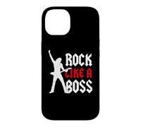 Custodia per iPhone 14 Chitarrista Solista Ritmico Rock Band Rock Like A Boss