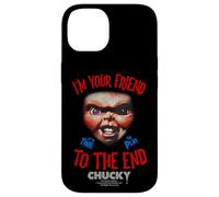 Custodia per iPhone 14 Chucky I’m Your Friend Quote