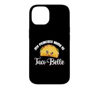 Custodia per iPhone 14 Cinco De Mayo - My Princess Name Is Taco Belle Funny Pun