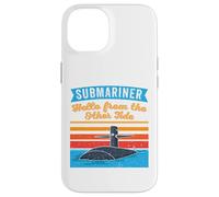 Custodia per iPhone 14 Citazione Submariner Ciao Dall'altra marea U-Boat Submarine