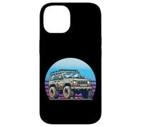 Custodia per iPhone 14 Classic Sunset Offroad 4x4 Design